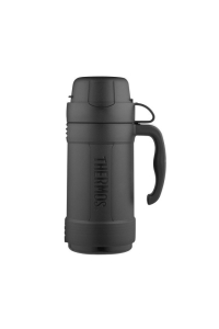 Obrázok pre Skleněná termoska 500 ml s jedním hrnkem THERMOS – černá