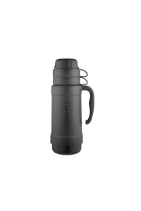 Obrázok pre Skleněná termoska se dvěma hrnky 1 l černá 194530 THERMOS