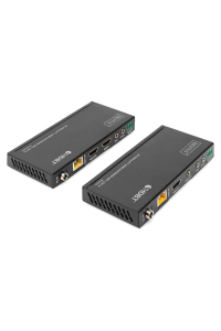 Digitus DS-55508 AV prodlužovačka AV vysílač a přijímač Černá Obrázok pre Digitus DS-55508 AV prodlužovačka AV vysílač a přijímač Černá