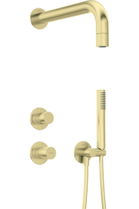 Obrázok pre Shower set with overhead shower head