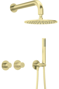 Obrázok pre Concealed shower set w/ shower head & horiz. tap