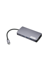 Obrázok pre Lenovo GX91M73946 dokovací stanice/replikátor portů Kabel USB 3.2 Gen 1 (3.1 Gen 1) Type-C Šedá