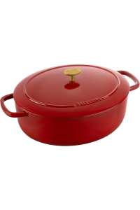 Obrázok pre Ballarini Bellamonte Oval Cast Iron Pot - Red, 5.5 ltr
