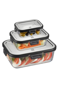 Obrázok pre Set of 3 rectangular containers MILO