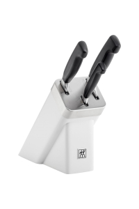 Obrázok pre Set of 3 knives in a self-sharpening block Zwilling Four Star - White