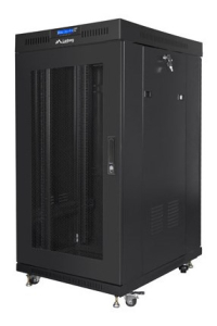 Obrázok pre Lanberg FF01-8822-23BL rack 22U Volně stojící rack Černá