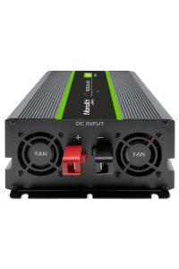 Obrázok pre Qoltec 51923 Měnič s čistě sinusovou vlnou Monolith | 3000 W | 6000 W | 24 V až 230 V | LCD