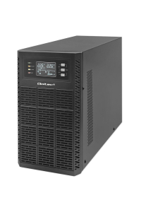 Qoltec 52282 Nepřerušitelný zdroj napájení UPS | 3kVA | 3000W | Účiník 1,0 | LCD | EPO | USB | Online Obrázok pre Qoltec 52282 Nepřerušitelný zdroj napájení UPS | 3kVA | 3000W | Účiník 1,0 | LCD | EPO | USB | Online