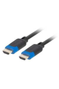Lanberg CA-HDMI-30CC-0030-BK HDMI kabel 3 m HDMI Typ A (standardní) Černá Obrázok pre Lanberg CA-HDMI-30CC-0030-BK HDMI kabel 3 m HDMI Typ A (standardní) Černá