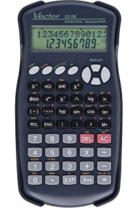 Obrázok pre Vector Vědecká kalkulačka KAV CS-105, 240 funkcí, 80 x 170 mm, černá