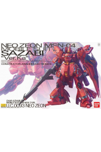 Obrázok pre Figurka kolekcjonerska BANDAI MG 1/100 MSN-04 SAZABI Ver.Ka 18cm