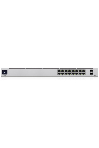 Obrázok pre Ubiquiti UniFi 16-Port PoE Řízený L2/L3 Gigabit Ethernet (10/100/1000) Podpora napájení po Ethernetu (PoE) 1U Stříbrná