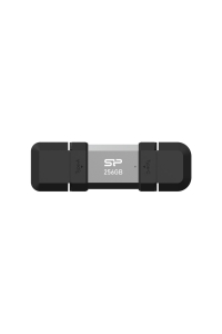 Silicon Power SP256GBUC3C51V1S USB paměť 256 GB USB Type-A / USB Type-C 3.2 Gen 1 (3.1 Gen 1) Černá, Stříbrná Obrázok pre Silicon Power SP256GBUC3C51V1S USB paměť 256 GB USB Type-A / USB Type-C 3.2 Gen 1 (3.1 Gen 1) Černá, Stříbrná