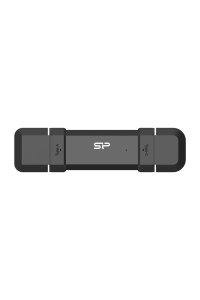 Silicon Power DS72 USB paměť 250 GB USB Type-A / USB Type-C 3.2 Gen 2 (3.1 Gen 2) Černá Obrázok pre Silicon Power DS72 USB paměť 250 GB USB Type-A / USB Type-C 3.2 Gen 2 (3.1 Gen 2) Černá