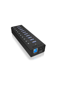 Obrázok pre ICY BOX IB-AC6110 USB 3.2 Gen 1 (3.1 Gen 1) Type-B 5000 Mbit/s Černá