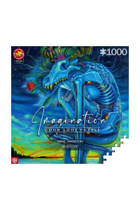 Obrázok pre Puzzle Good Loot Imagination - Kamil Jakóbczak: Bílý vlk 1000 kusů