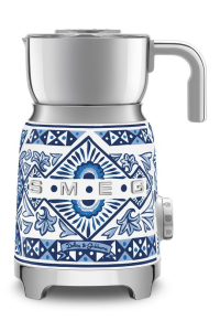 Smeg MFF01DGBEU Napěňovač a ohřívač mléka Automatický Modrá, Stříbrná, Bílá Obrázok pre Smeg MFF01DGBEU Napěňovač a ohřívač mléka Automatický Modrá, Stříbrná, Bílá