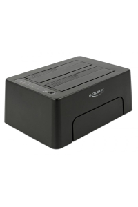 Obrázok pre DeLOCK 63957 dokovací stanice pro úložná zařízení USB 3.2 Gen 2 (3.1 Gen 2) Type-C Černá