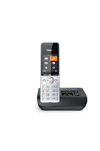 Gigaset COMFORT 500A Analog/DECT telefon Identifikace volajícího Černá, Stříbrná Obrázok pre Gigaset COMFORT 500A Analog/DECT telefon Identifikace volajícího Černá, Stříbrná