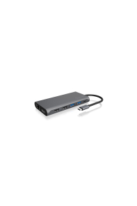 ICY BOX IB-DK4050-CPD Kabel USB 3.2 Gen 1 (3.1 Gen 1) Type-C Antracit Obrázok pre ICY BOX IB-DK4050-CPD Kabel USB 3.2 Gen 1 (3.1 Gen 1) Type-C Antracit