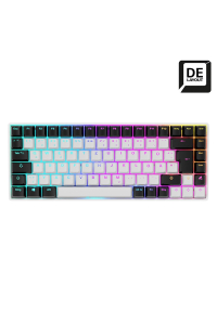 Obrázok pre Sharkoon SKILLER SGK50 S3 klávesnice Hraní USB QWERTZ Německý Bílá