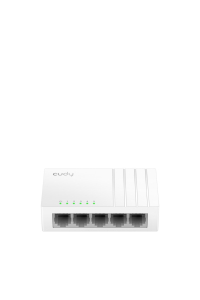 Cudy GS105U síťový přepínač Nespravované Gigabit Ethernet (10/100/1000) Bílá Obrázok pre Cudy GS105U síťový přepínač Nespravované Gigabit Ethernet (10/100/1000) Bílá