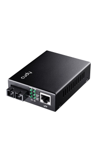 Cudy MC100SA-20 konvertor síťové kabeláže 100 Mbit/s 1310 nm Jednovidové Černá Obrázok pre Cudy MC100SA-20 konvertor síťové kabeláže 100 Mbit/s 1310 nm Jednovidové Černá