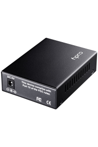 Cudy MC220 konvertor síťové kabeláže 1000 Mbit/s 1310 nm Jednovidové Černá Obrázok pre Cudy MC220 konvertor síťové kabeláže 1000 Mbit/s 1310 nm Jednovidové Černá