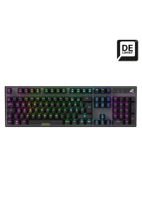 Obrázok pre Sharkoon SKILLER SGK20 Red klávesnice Hraní USB QWERTZ Německý Černá