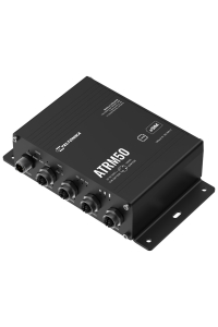 Obrázok pre Teltonika ATRM50 5G Router for Transportation, Ultra-High Cellular Speeds, M12 CONNECTORS, DUAL SIM & eSIM, EN 45545-2 and EN 50155, PSU not included bezdrátový router Gigabit Ethernet Dvoupásmový (2,4 GHz / 5 GHz) Černá