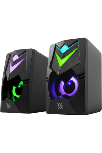 Obrázok pre PC Speakers 2.0 DEFENDER J4 2.0 6W LED USB black