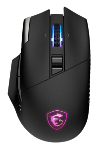 MSI S12-4301370-CLA myš Hraní Pro praváky RF Wireless + Bluetooth + USB Type-A Optický 26000 DPI Obrázok pre MSI S12-4301370-CLA myš Hraní Pro praváky RF Wireless + Bluetooth + USB Type-A Optický 26000 DPI