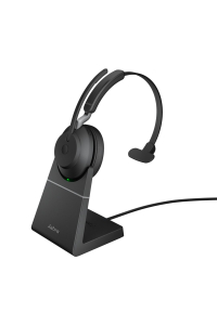 Jabra Evolve2 65 Sluchátka s mikrofonem Bezdrátový Přes hlavu Kancelář / call centrum USB Typ-A Bluetooth Černá Obrázok pre Jabra Evolve2 65 Sluchátka s mikrofonem Bezdrátový Přes hlavu Kancelář / call centrum USB Typ-A Bluetooth Černá