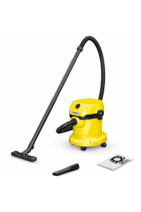 Obrázok pre Kärcher WD 2 PLUS 15 l Bubnový vysavač Suché a mokré 1000 W Prachový sáček