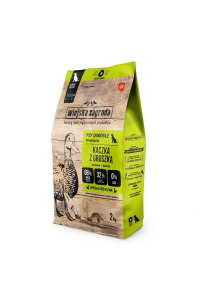 Obrázok pre WIEJSKA ZAGRODA Duck with pear M - suché krmivo pro psy - 2kg