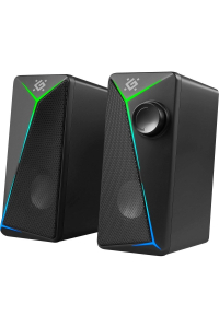 Obrázok pre PC Speakers 2.0 DEFENDER J5 2.0 6W LED USB black