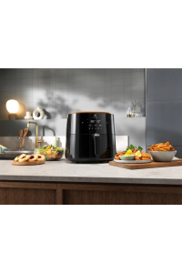 Electrolux EAF5B Samostarný 5 l Samostatné 1500 W Horkovzdušná fritéza Černá Obrázok pre Electrolux EAF5B Samostarný 5 l Samostatné 1500 W Horkovzdušná fritéza Černá