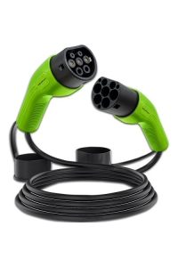 Obrázok pre Qoltec 52472 nabíjecí kabel pro elekromobily Černá Type 2 5 m