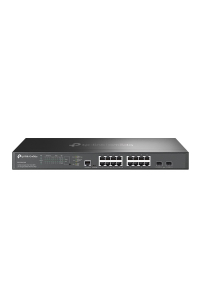 Obrázok pre TP-Link Omada SG3218XP-M2 síťový přepínač Řízený L2+ 2.5G Ethernet (100/1000/2500) Podpora napájení po Ethernetu (PoE) 1U Černá