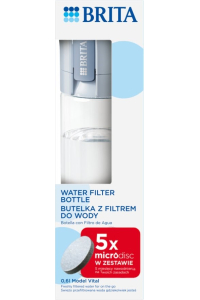 Brita Vital Filtrační láhev 0,6 l Pastelově modrá Obrázok pre Brita Vital Filtrační láhev 0,6 l Pastelově modrá