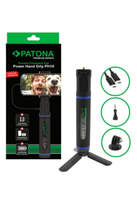 PATONA Premium Grip Power Hand PH10 + powerbanka Černý Obrázok pre PATONA Premium Grip Power Hand PH10 + powerbanka Černý