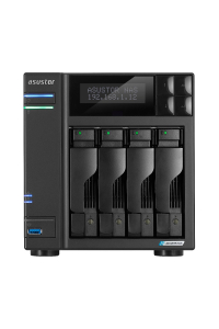 Obrázok pre Asustor LOCKERSTOR 4 Gen2 (AS6704T) NAS Desktop Intel® Celeron® N N5105 4 GB DDR4 0 TB ADM Černá