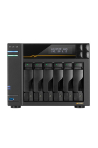 Asustor LOCKERSTOR 6 Gen3 (AS6806T) NAS Desktop AMD Ryzen V3C14 16 GB DDR5 ADM Černá Obrázok pre Asustor LOCKERSTOR 6 Gen3 (AS6806T) NAS Desktop AMD Ryzen V3C14 16 GB DDR5 ADM Černá