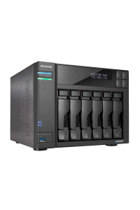 Asustor LOCKERSTOR 6 NAS Desktop Intel® Celeron® N5105 8 GB DDR4 HDD ADM Černá Obrázok pre Asustor LOCKERSTOR 6 NAS Desktop Intel® Celeron® N5105 8 GB DDR4 HDD ADM Černá