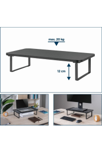 Obrázok pre Gembird MS-TABLE-03 Držák/stojan na monitor Stůl Černá