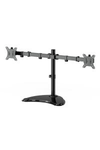 Gembird MS-D2ST-02 Stojan na monitor (otočný, naklápěcí, otočný), 13”-32”, černý Obrázok pre Gembird MS-D2ST-02 Stojan na monitor (otočný, naklápěcí, otočný), 13”-32”, černý