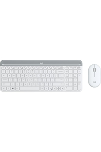 Obrázok pre Logitech 920-009205 klávesnice Obsahuje myš Univerzální RF bezdrátový QWERTY US Mezinárodní Bílá