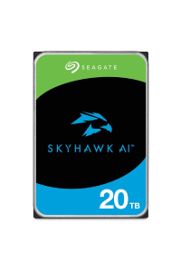 Seagate SkyHawk AI vnitřní pevný disk 20 TB 7200 ot/min 512 MB 3.5 Obrázok pre Seagate SkyHawk AI vnitřní pevný disk 20 TB 7200 ot/min 512 MB 3.5