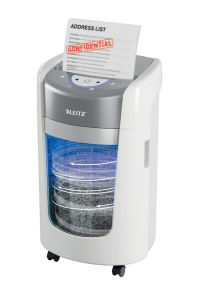 Leitz IQ OptiMax Home Office 225 skartovačka Na malé částice 58 dB Šedá, Bílá Obrázok pre Leitz IQ OptiMax Home Office 225 skartovačka Na malé částice 58 dB Šedá, Bílá