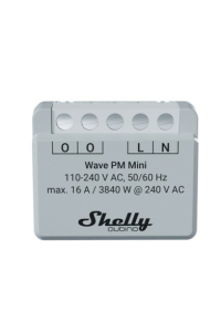Obrázok pre Shelly Qubino Wave PM Mini Chytrý spínač Šedá